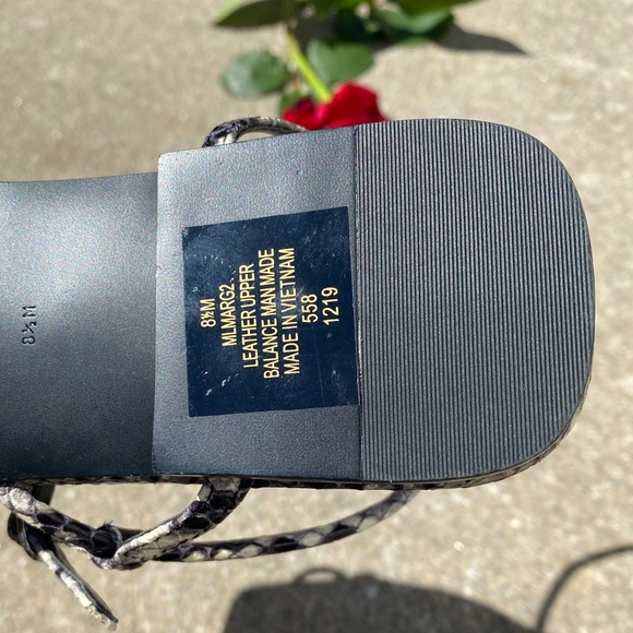 ✨MARC FISHER✨Leather Sandals Sz 8.5 - Picture 11 of 12